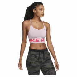 Indy Pro Long Line Bra Silver/Red