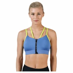 Indy Zip Bra Blue/Yellow