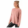 Jade L/S Pullover Knt Red