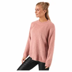 Jade L/S Pullover Knt Red