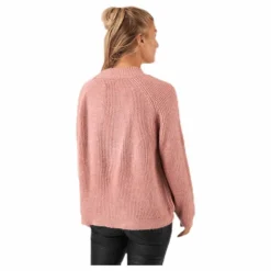 Jade L/S Pullover Knt Red