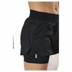 Jama Loose Train Shorts Black