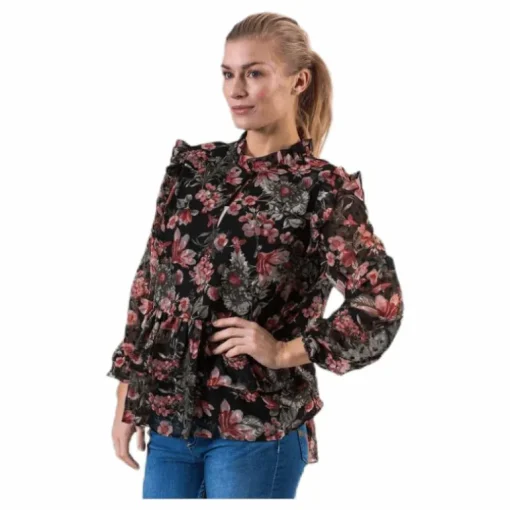Joan Ls Top Black
