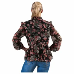 Joan Ls Top Black