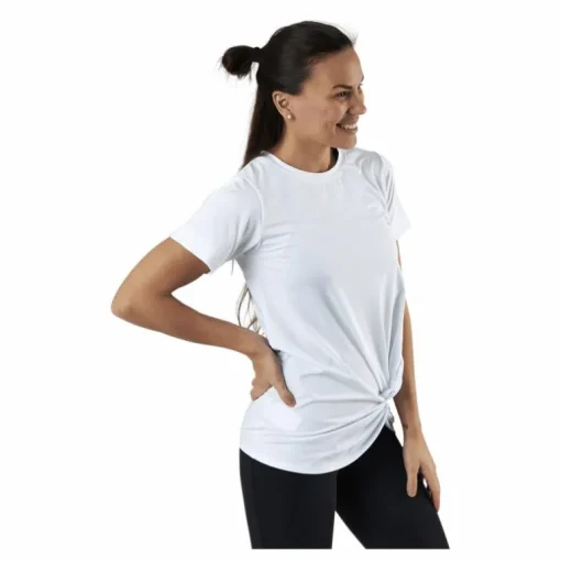 Jolie Knot Tee White