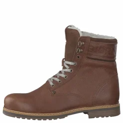Josie High Fur Dark Brown