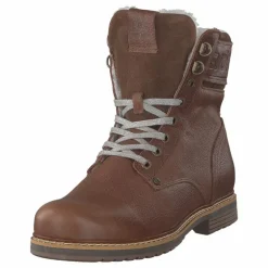 Josie High Fur Dark Brown