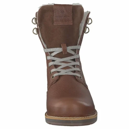 Josie High Fur Dark Brown