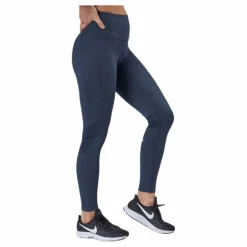 Julie High Waist Tights Blue