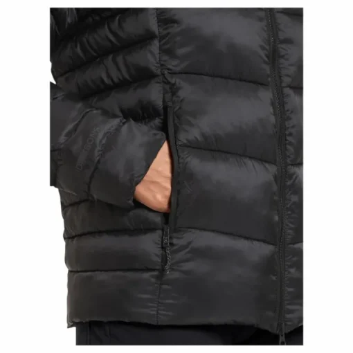 June Wns Jkt Black