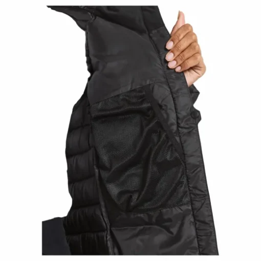 June Wns Jkt Black