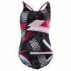 Junglespeak Allover Tieback Black/Red