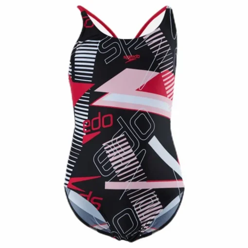 Junglespeak Allover Tieback Black/Red