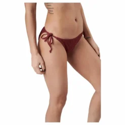 Kalani Crochet Tie Tanga Red