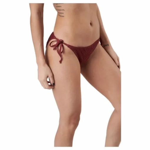 Kalani Crochet Tie Tanga Red