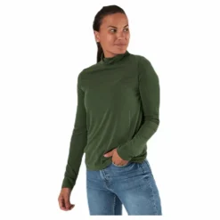 Kamala Ls Rollneck Top Black