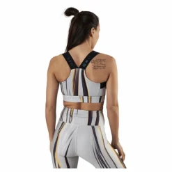 Kay Printed Sports Bra Beige
