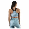 Kay Printed Sports Bra Green