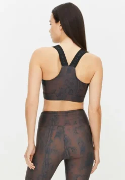 Kay Printed Sportsbra Brown Snake