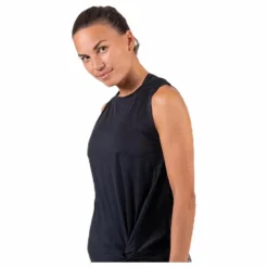 Knot Singlet Black