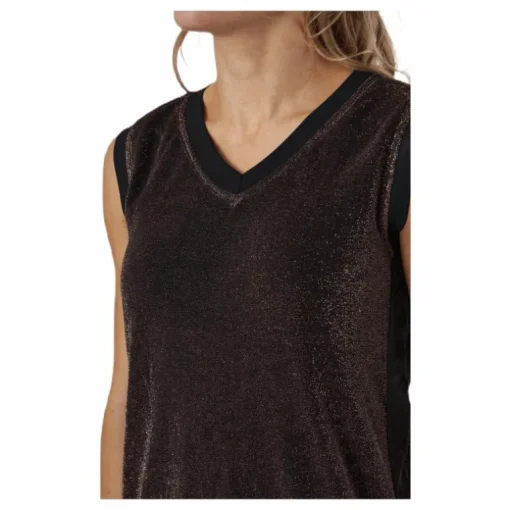 Lady Dress, Auth Sparkle Exar Brown/Black