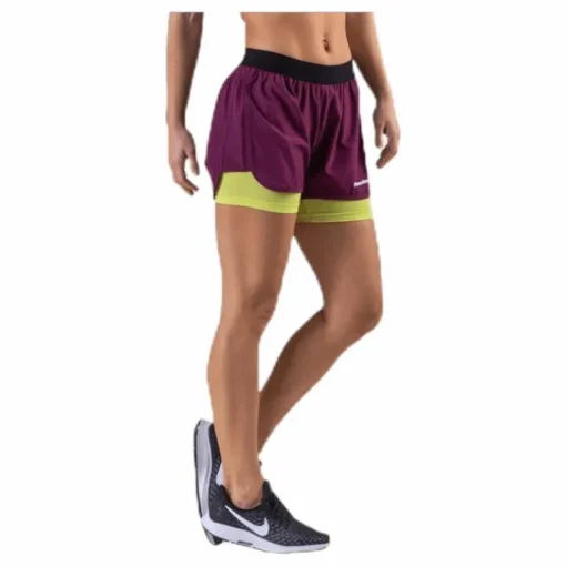 2-Lay Shorts Purple/Green