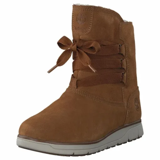 Leighland Pull On WP Trapper Tan Silk Suede