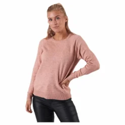 Lesly Kings L/S Pullover Knt Red
