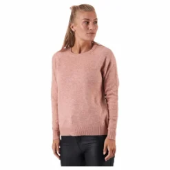 Lesly Kings L/S Pullover Knt Red