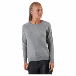 Lesly Kings L/S Pullover Knt Grey