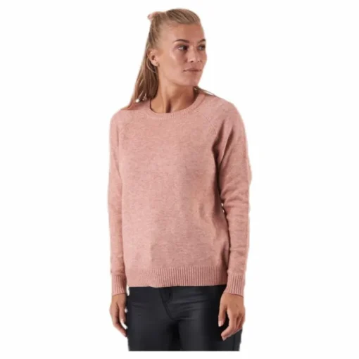 Lesly Kings L/S Pullover Knt Red