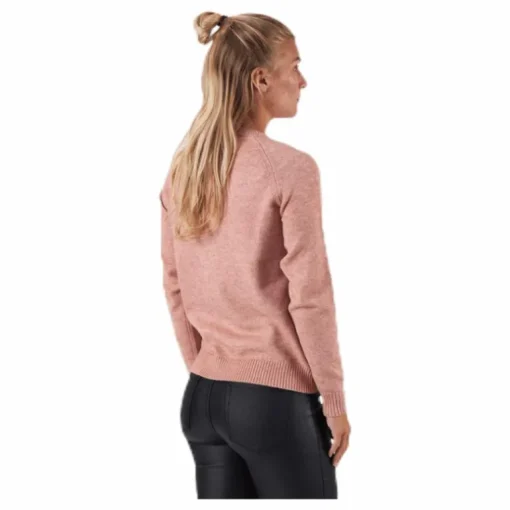Lesly Kings L/S Pullover Knt Red