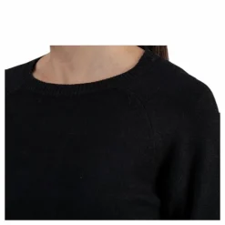 Lesly Kings L/S Pullover Knt Black