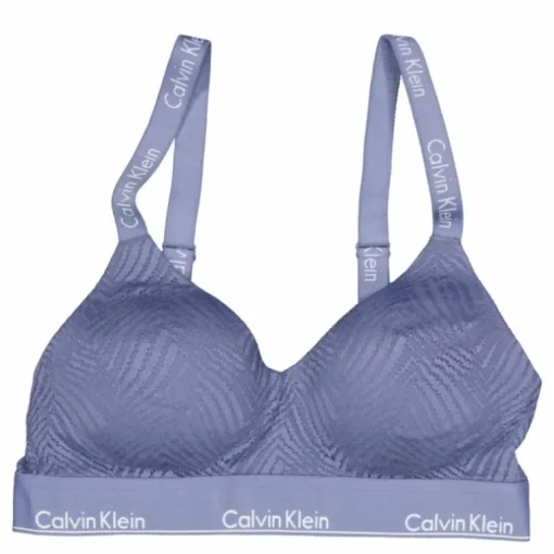 Lghtly Lined Bralette Blue