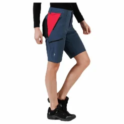 Light Softshell Carbon Shorts Blue