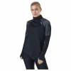 Light Speed 1/2 Zip Black/silver Reflective