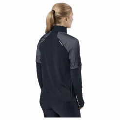 Light Speed 1/2 Zip Black/silver Reflective