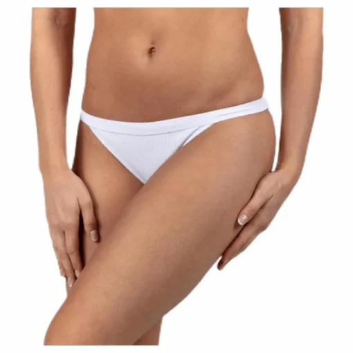 Lilja Ribb Tanga White