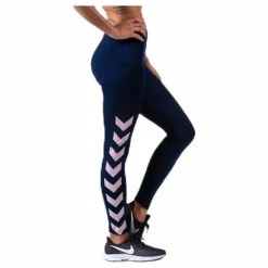 Lily Tights Purple/Black