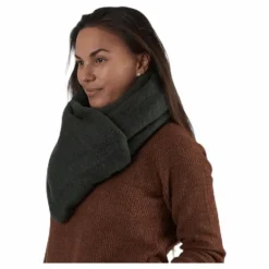 Lima Knit Long Scarf Black