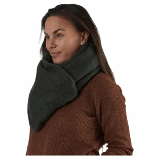 Lima Knit Long Scarf Black
