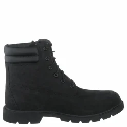 Linden Woods 6in Double Collar Jet Black