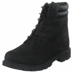 Linden Woods 6in Double Collar Jet Black
