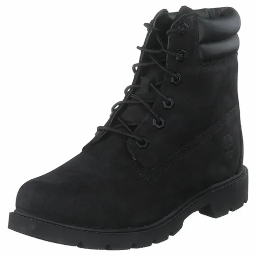 Linden Woods 6in Double Collar Jet Black