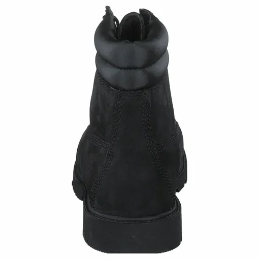 Linden Woods 6in Double Collar Jet Black