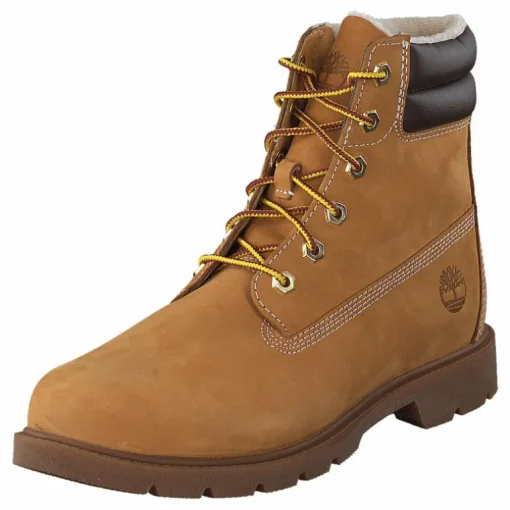 Linden Woods 6in Faux Fur Line Wheat