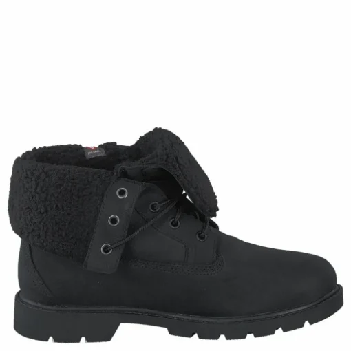 Linden Woods Teddy Fleece Fold Black