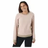 Linear Logo Sleeve Crew Cameo Rose