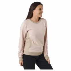 Linear Logo Sleeve Crew Cameo Rose