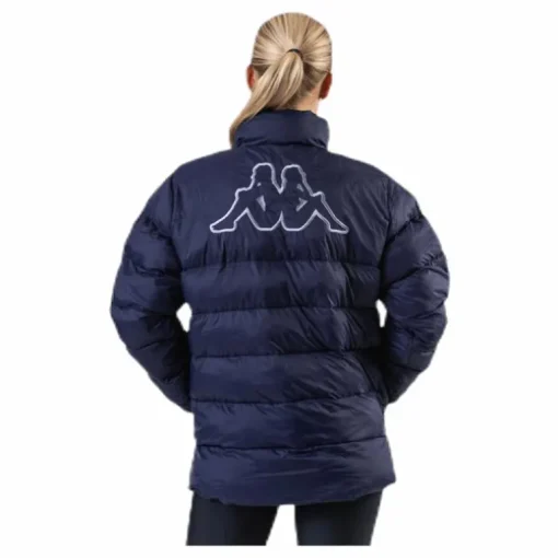 Logo Amby Padded Jacket Blue